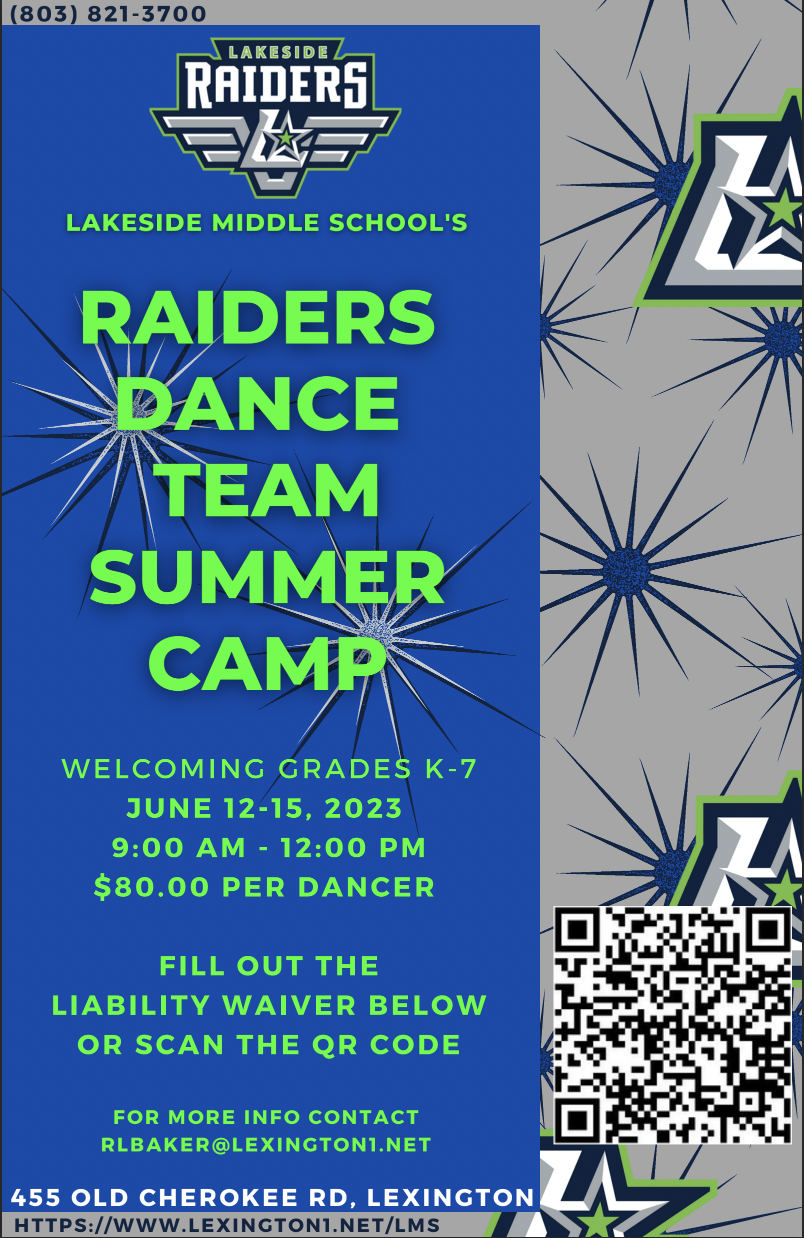  Raider Dance Team Summer Camp